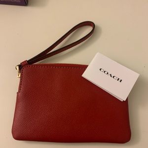Red Coach clutch